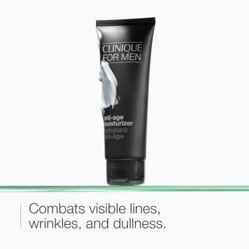 Clinique For Men Starter Kit Set For Daily Age Repair | Face Wash, Cream Shave + Anti-Age Moisturizer