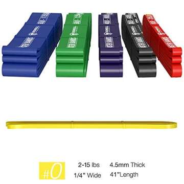 Durable Pull Up Assist Bands for All Fitness Levels