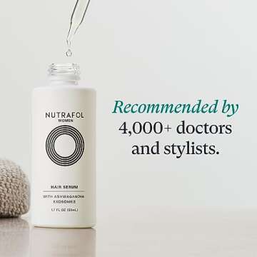 Nutrafol Women's Hair Serum for Visible Thickness and Strength