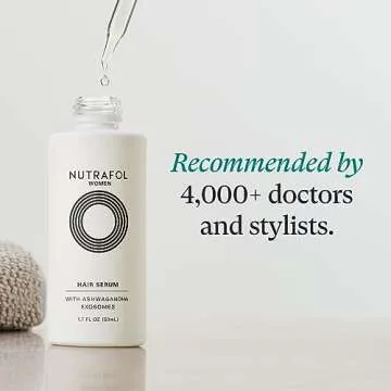 Nutrafol Women's Hair Serum for Visible Thickness and Strength