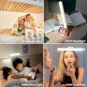 Bunk Bed Dimmable Touch Light Bar for Kids' Rooms