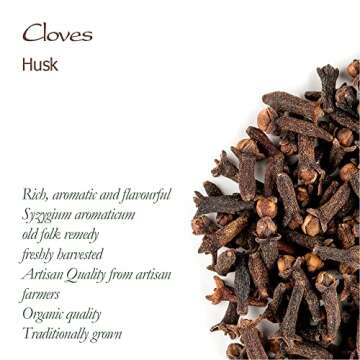 Cloves Whole Spice Organic Clove - Direct From Sri Lanka - Organic Cloves Spice Whole Clove Spice Sri Lanka Cloves Spice Cloves Whole Cloves Cloces Sri Lankan Cloves