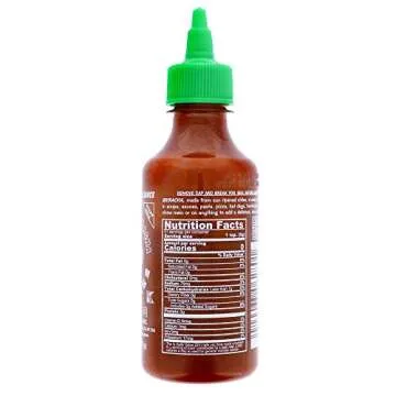OCD Bargain Sriracha Hot Chili Sauce, Huy Fong 9 Ounce Bottle (1 Bottle)