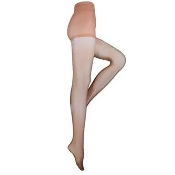 Truform Sheer Compression Pantyhose for Women