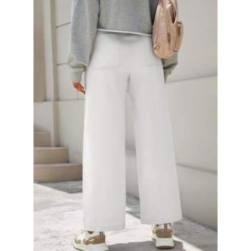 Trendy Women’s Dokotoo Cargo Pants in White for Spring