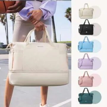 BOSTANTEN Stylish Weekender Bags for Travel and Gym