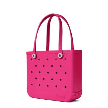 BOGG BAG Small Waterproof Washable Tote for Beach Boat Pool Work Sports 15x13x5.25 - Lightweight Tote Bag