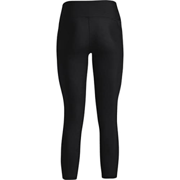 Under Armour Womens HeatGear Armour High Waisted Ankle No-Slip Leggings , Black (001)/White , Small