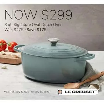 Le Creuset Enameled Cast Iron 8qt Dutch Oven - Flame