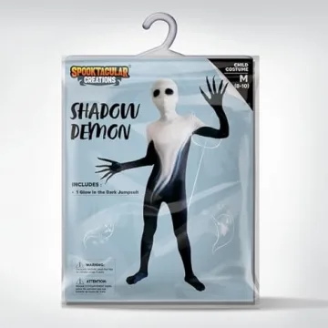 Spooktacular Shadow Demon Costume for Kids - Halloween Fun