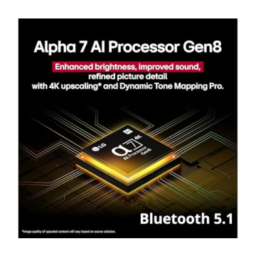 LG 55" 2025 UHD AI Smart TV with 4K and Wall Mount