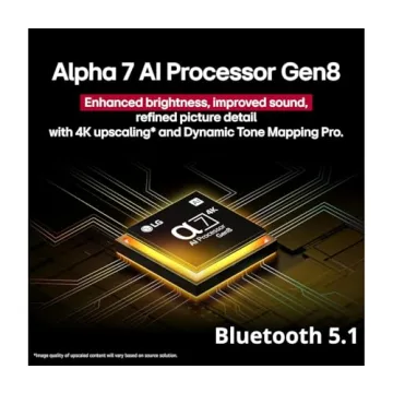 LG 55" 2025 UHD AI Smart TV with 4K and Wall Mount