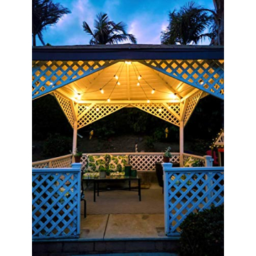 Brightech Ambience Pro Solar String Lights for Outdoors