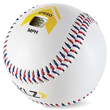 SKLZ Bullet Ball -Baseball Pitching Speed Sensor, White