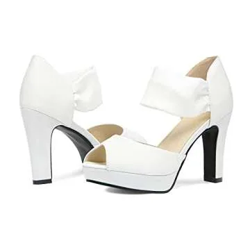 GATUXUS Stylish Chunky Heel Sandals for Women