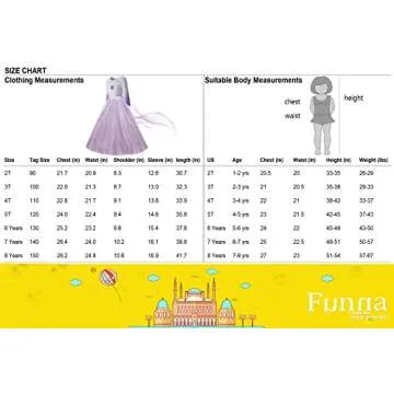 Funna Costume for Girls – Stylish Purple Dress for Parties
