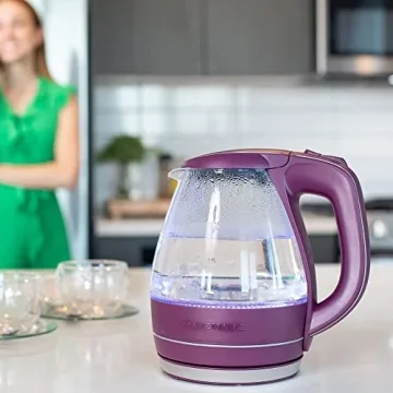OVENTE Glass Electric Kettle Fast Boiling 1.5L BPA-Free