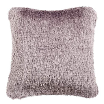 Elegant Safavieh Lilac Glam Shag 20-inch Decorative Pillow