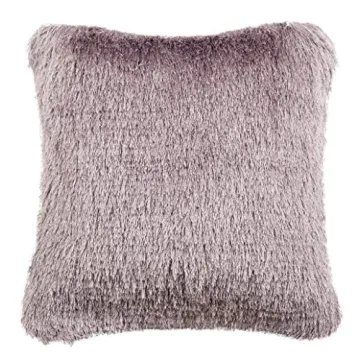 Elegant Safavieh Lilac Glam Shag 20-inch Decorative Pillow