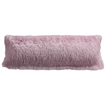 Elegant Safavieh Lilac Glam Shag 20-inch Decorative Pillow