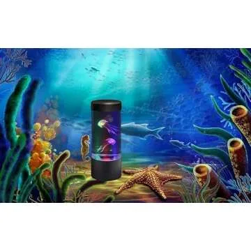 Lightahead Mini LED Jellyfish Lamp - Color Changing Mood Decor