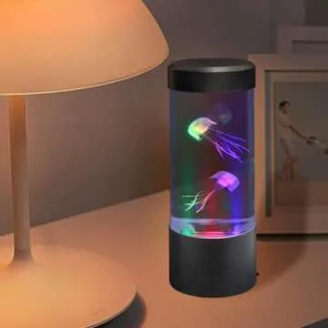 Lightahead Mini LED Jellyfish Lamp - Color Changing Mood Decor
