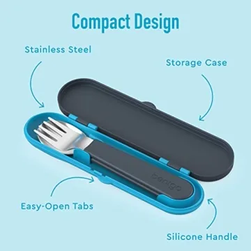 Bentgo® Kids  Stainless Steel Utensil Set for Toddlers