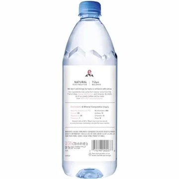 Evian Natural Spring Water 1L Bottle 12 Pack