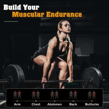 FEIERDUN 7FT Olympic Barbell, 1900LBS Strength Training Bar for Weight lifting, Alloy Steel, Center knurl, Suitable for 2 inch Plates