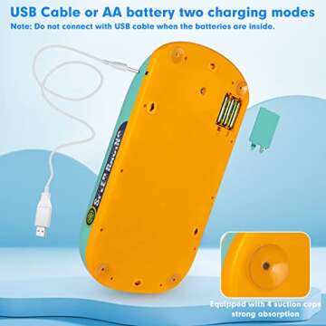 Beacron Musical Steering Wheel Toy for Interactive Learning