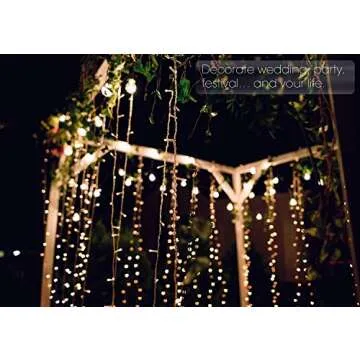 OxyLED 72ft Solar Powered String Lights for Any Occasion