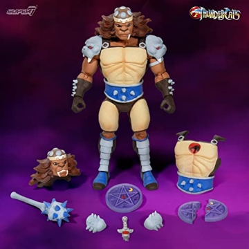 Super7 ULTIMATES! Thundercats Grune Action Figure - Collector's Must-Have