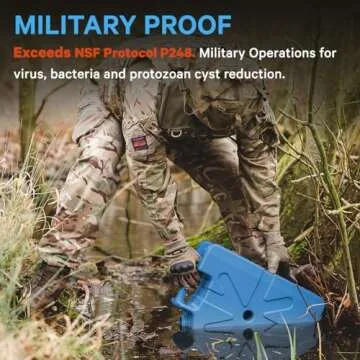 Lifesaver Jerrycan Water Purifier - Military Spec, Heavy Duty Water Purifier for Overlanding, Camping, Hiking, Emergency Preparedness and Survival Kit