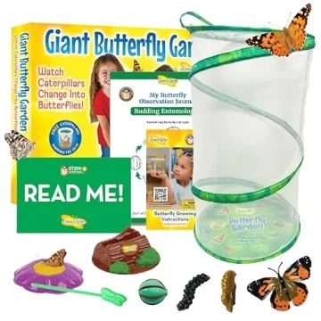 Insect Lore Giant Butterfly Garden with Voucher | Observe and Raise Painted Lady Butterflies through...
