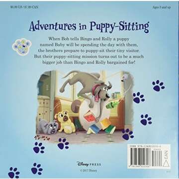Puppy Dog Pals Read-Along Storybook and CD Adventures in Puppy-Sitting