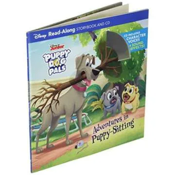Puppy Dog Pals Read-Along Storybook and CD Adventures in Puppy-Sitting