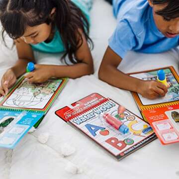 Melissa & Doug On the Go Water Wow! Reusable Water-Reveal Activity Pads, 3-pk, Vehicles, Animals, Al...