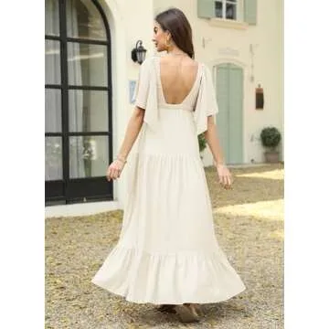 Kikibell Summer Dresses for Women | Elegant Maxi Dress