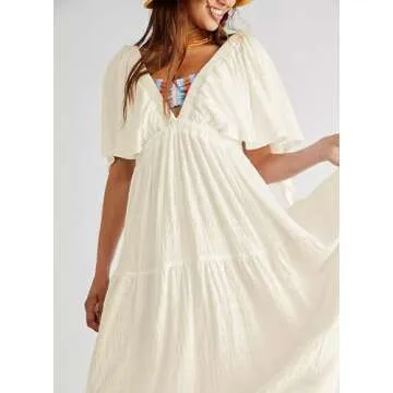 Kikibell Summer Dresses for Women | Elegant Maxi Dress