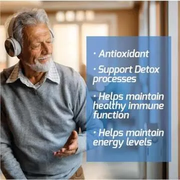 Liquid Glutathione Supplement, Lemon Berry Flavored Acerola Energy Booster w/Zinc, Daily Vitamins & Minerals Blended in Liquid Vials, Everyday Auto-Immune Support for Adults