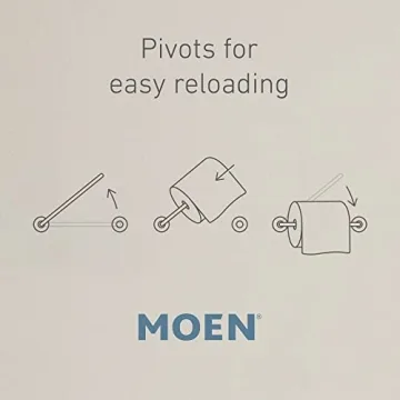 Moen Align Brushed Gold Toilet Paper Holder - Elegant Design