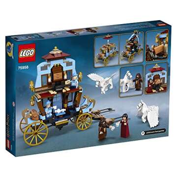 LEGO Harry Potter and The Goblet of Fire Beauxbatons’ Carriage: Arrival at Hogwarts 75958 Building Kit (430 Pieces)