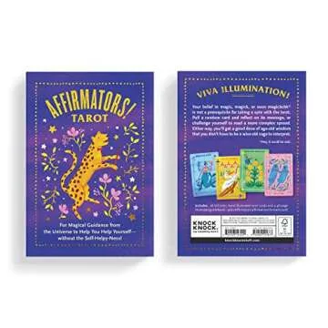 Affirmators! Tarot Cards Deck - Daily Affirmation Tarot Cards with Positive Affirmations For Magical Guidance from the Universe to Help You Help Yourself without the Self-Helpy-Ness