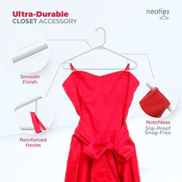 Durable Plastic Clothes Hangers Bulk Order for Wardrobe