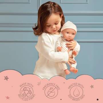 LullaBaby Twin Dolls - Adorable Dolls for Kids 2 and Up