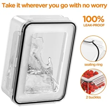 HOMETALL 52 Piece Airtight Food Storage Containers Set