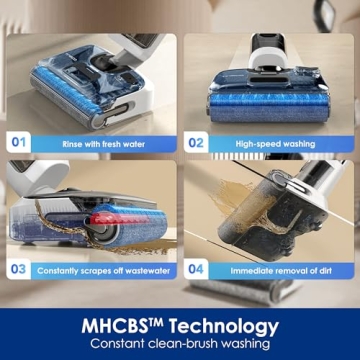 Tineco Floor ONE Stretch S6 Wet Dry Vacuum Cleaner 40Mins Runtime