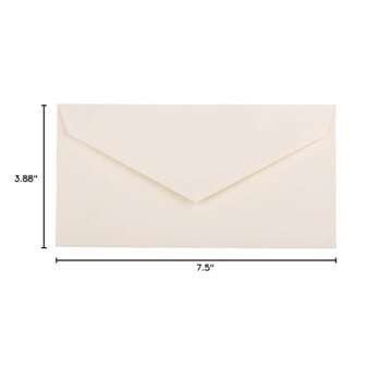 Quality Monarch Invitation Envelopes - 50 Pack