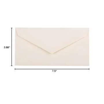 Quality Monarch Invitation Envelopes - 50 Pack