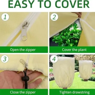BATULU Plant Covers for Winter - 47.2 x 70.8 Inches